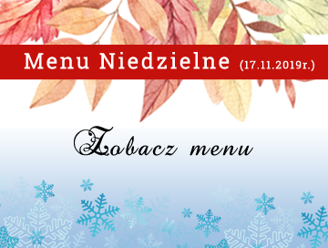 Menu na niedziele 2019-11-17